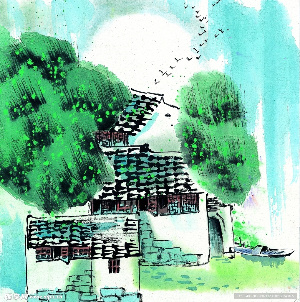 水彩画系列 - 夏