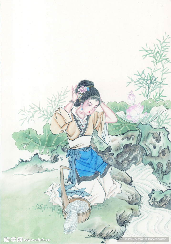 古代仕女图-23