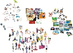 大量矢量图