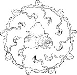 传统元素之花纹