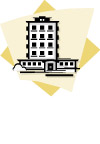 矢量建筑简笔画
