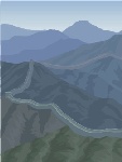 矢量风景画