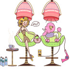 简约风格的生活休闲插画_33 矢量图