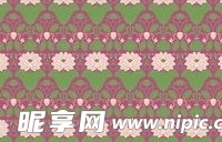 日本传统图案矢量素材41-花卉植物