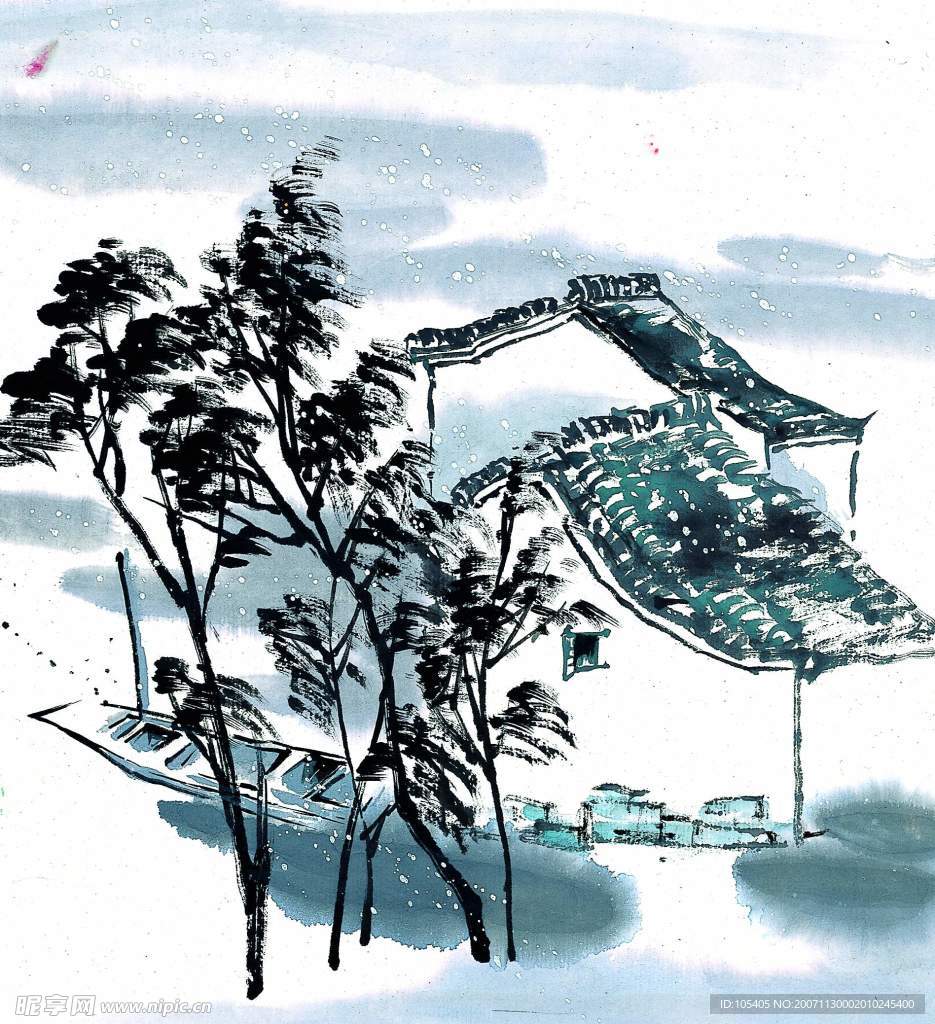 水彩画系列 - 冬