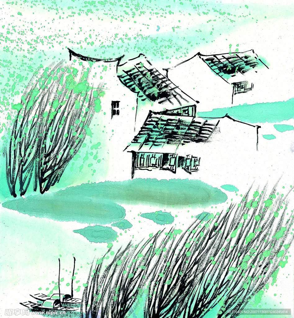 水彩画系列 - 冬