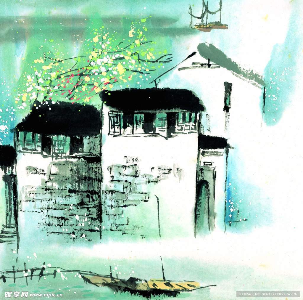水彩画系列 - 冬