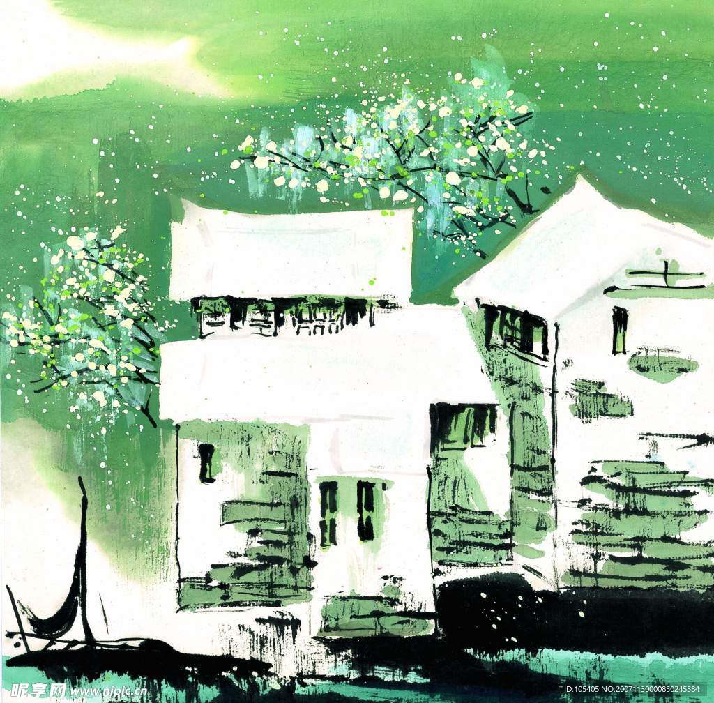 水彩画系列 - 冬