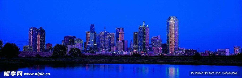 精美绝伦的宽幅城市风景