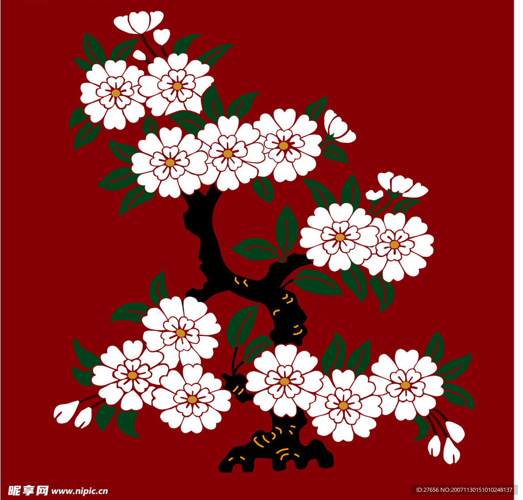 传统矢量图案