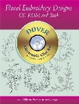 超精美植物白描Dover Floral Embroidery Designs 1-150