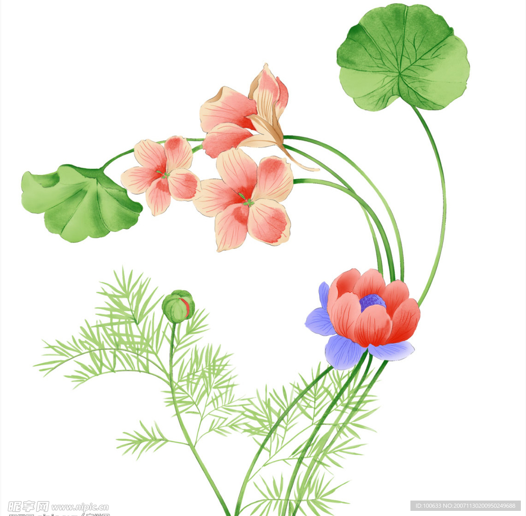 PSD花