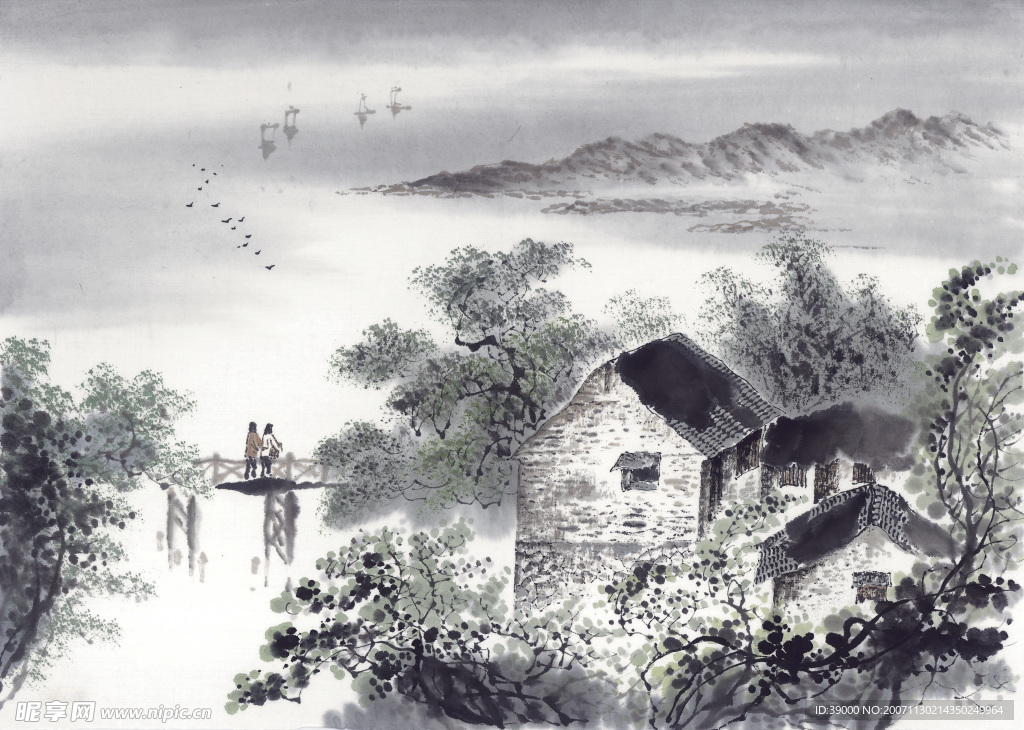 国画系列—江山多娇（54张）