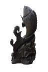 木雕鲤鱼