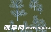 日本传统图案矢量素材91-花卉植物