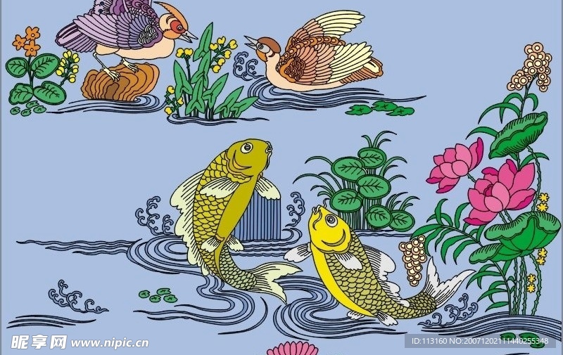 精工花鸟图1