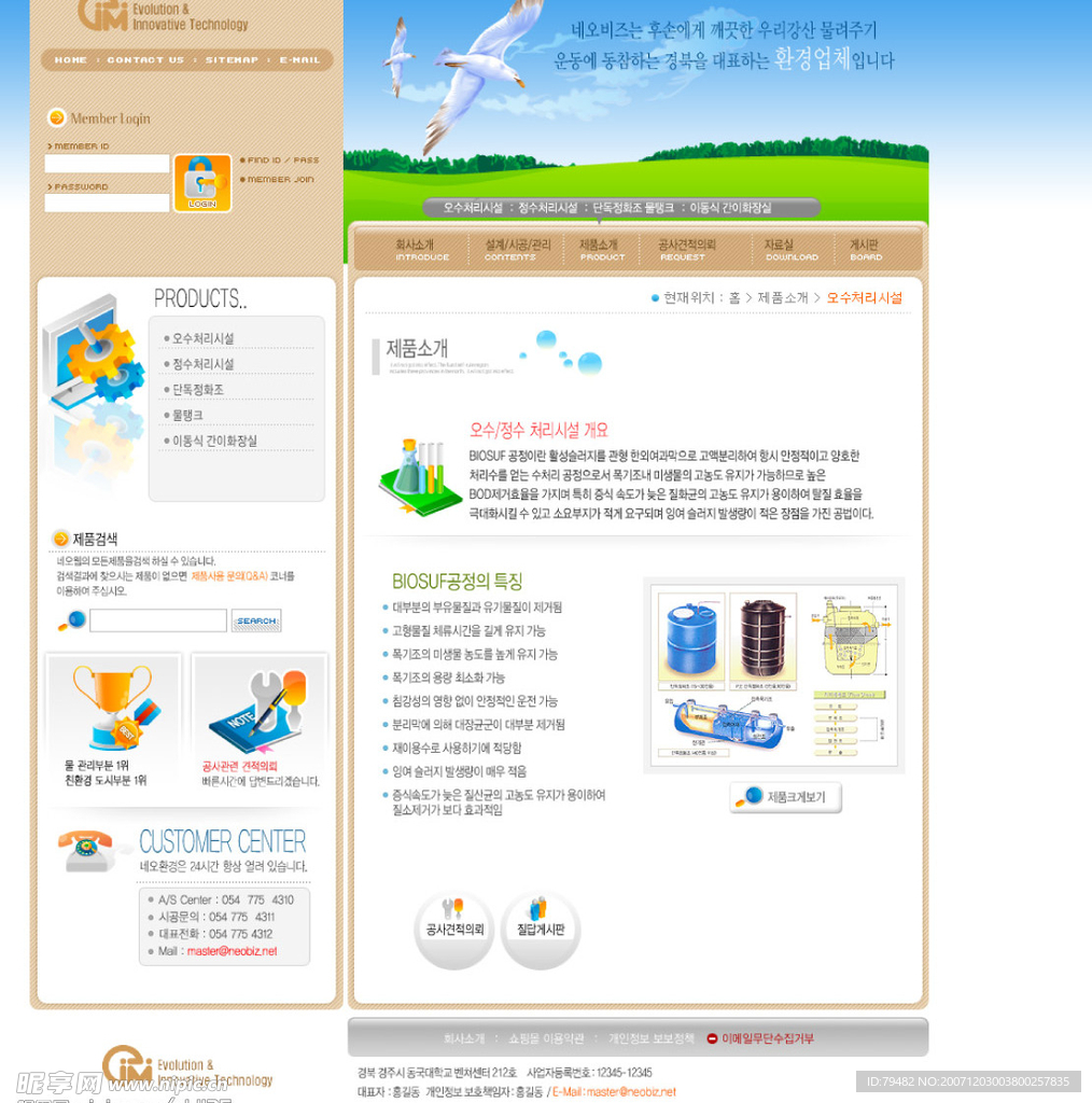 网站用PSD模板