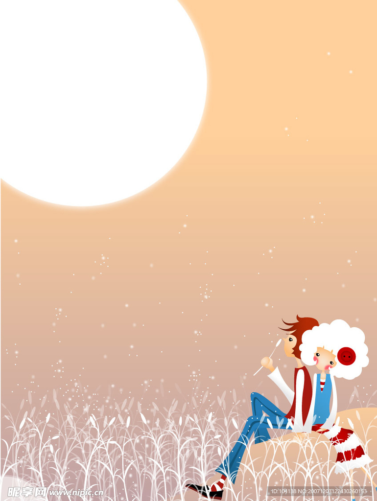 适量背景 月历设计