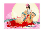 中秋嫦娥美女
