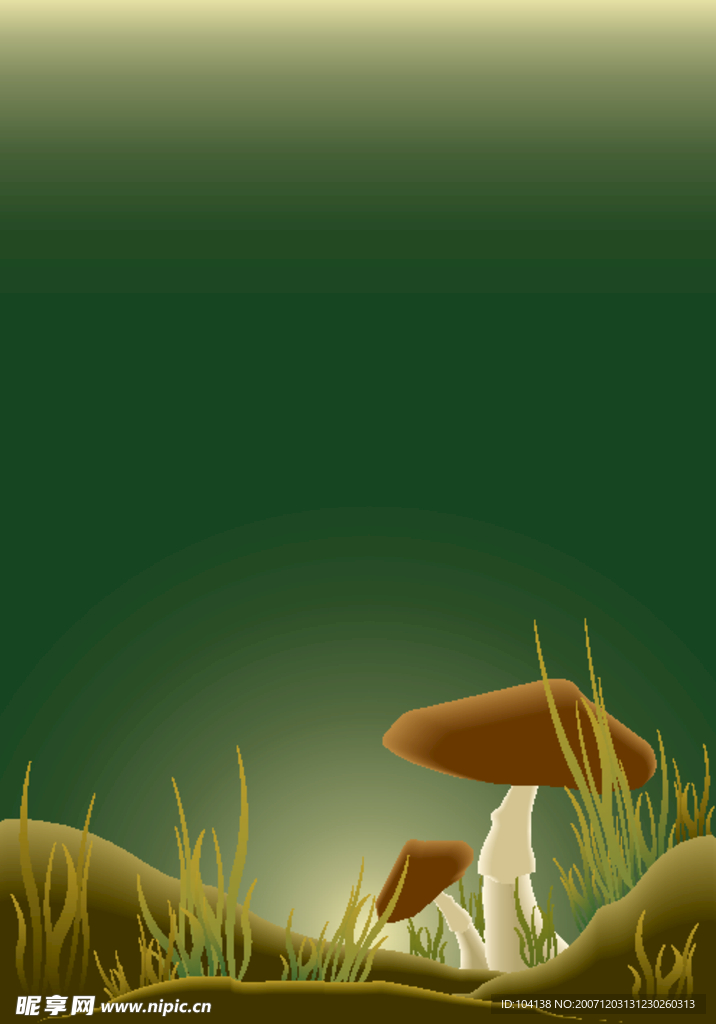 矢量植物背景