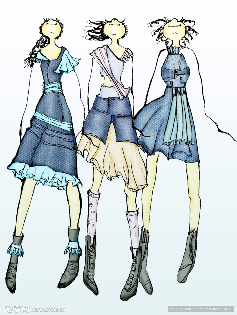 服装效果图1