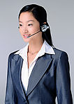 热线接听少女