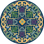 阿拉伯风格花纹边框