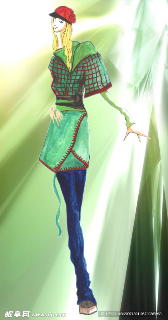 服装效果图13