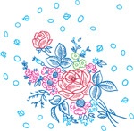 韩国矢量精美花纹
