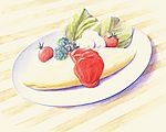美食插画