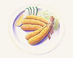 美食插画