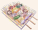 美食插画