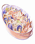 美食插画