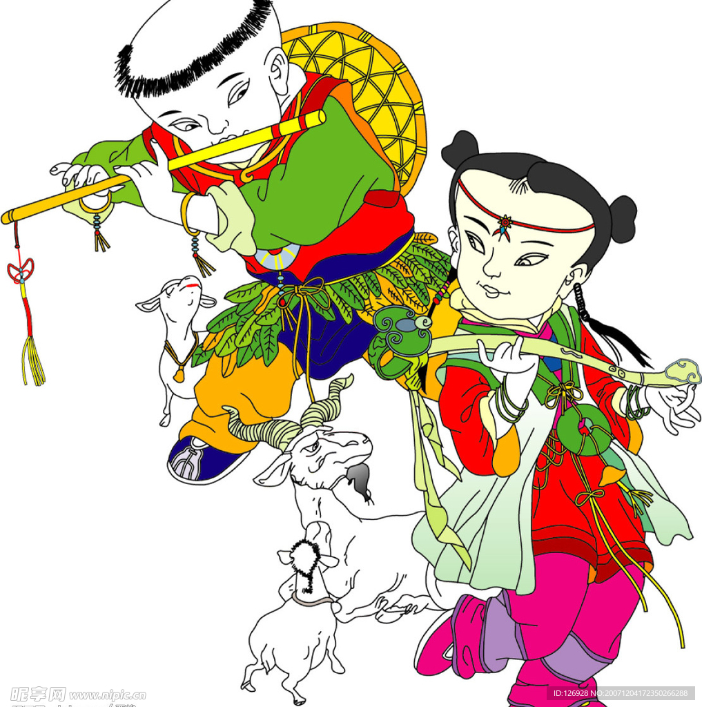 矢量过节素材