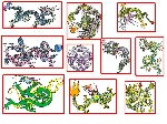 传统矢量龙纹图案51-60