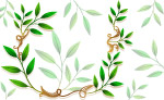 失量花草插画