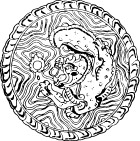 矢量古代图案