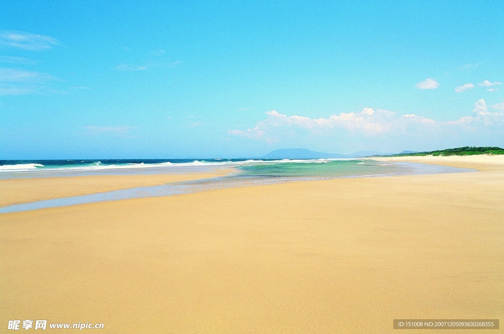 海滩