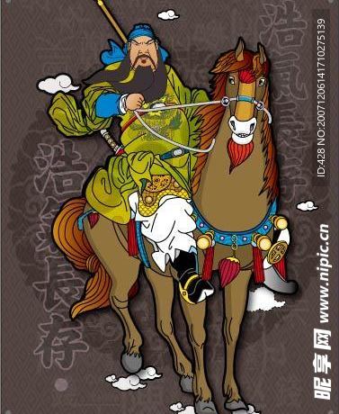 古典武将人物-关羽05