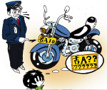偷摩托车