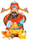 新年春节用财神源文件