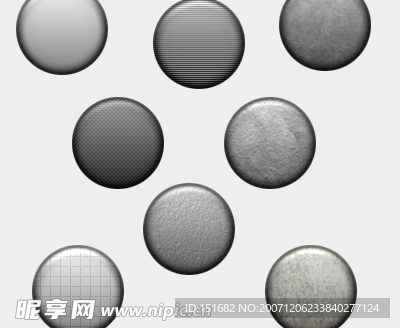 psd金属样式