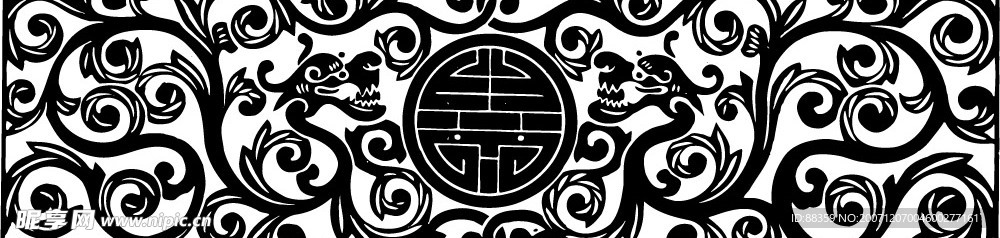古代矢量图案