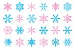 雪花矢量
