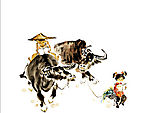 卡通牧童装饰画 9