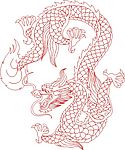 龙 矢量图