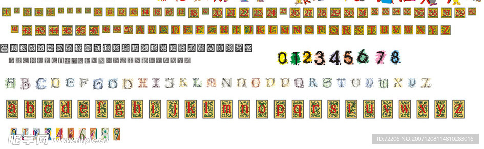 字母