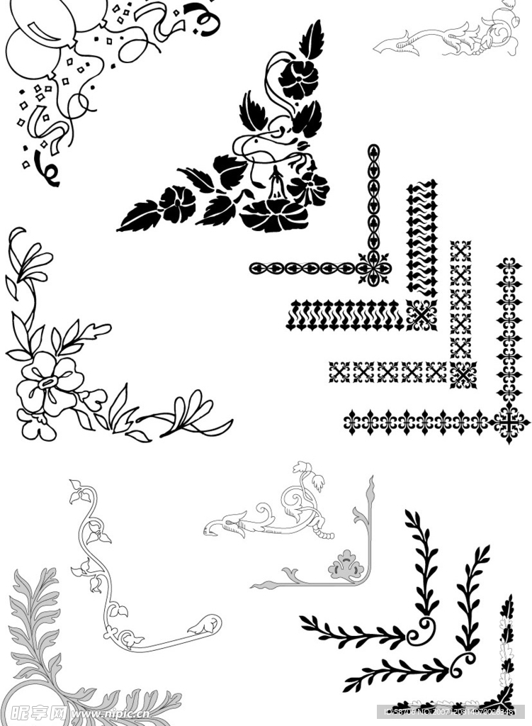 花边