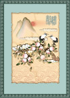 仙鹤寿桃图（ai格式）