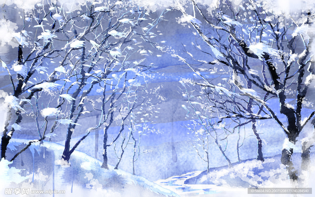 冬天.雪